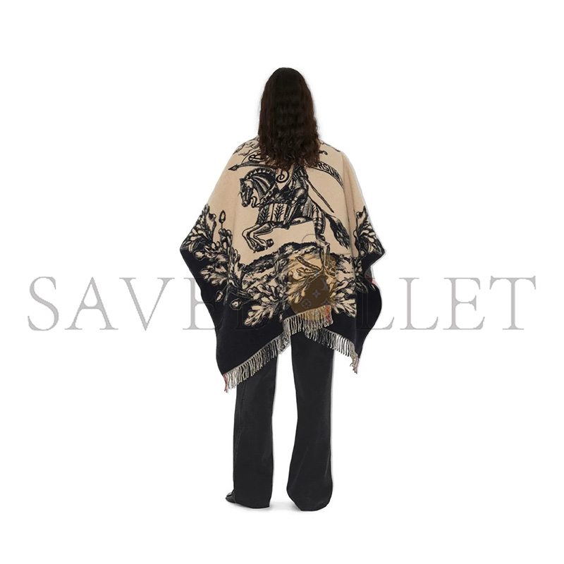 Bv*b*rry GALLANT KNIGHT WOOL CAPE 80748751 (130*155cm)